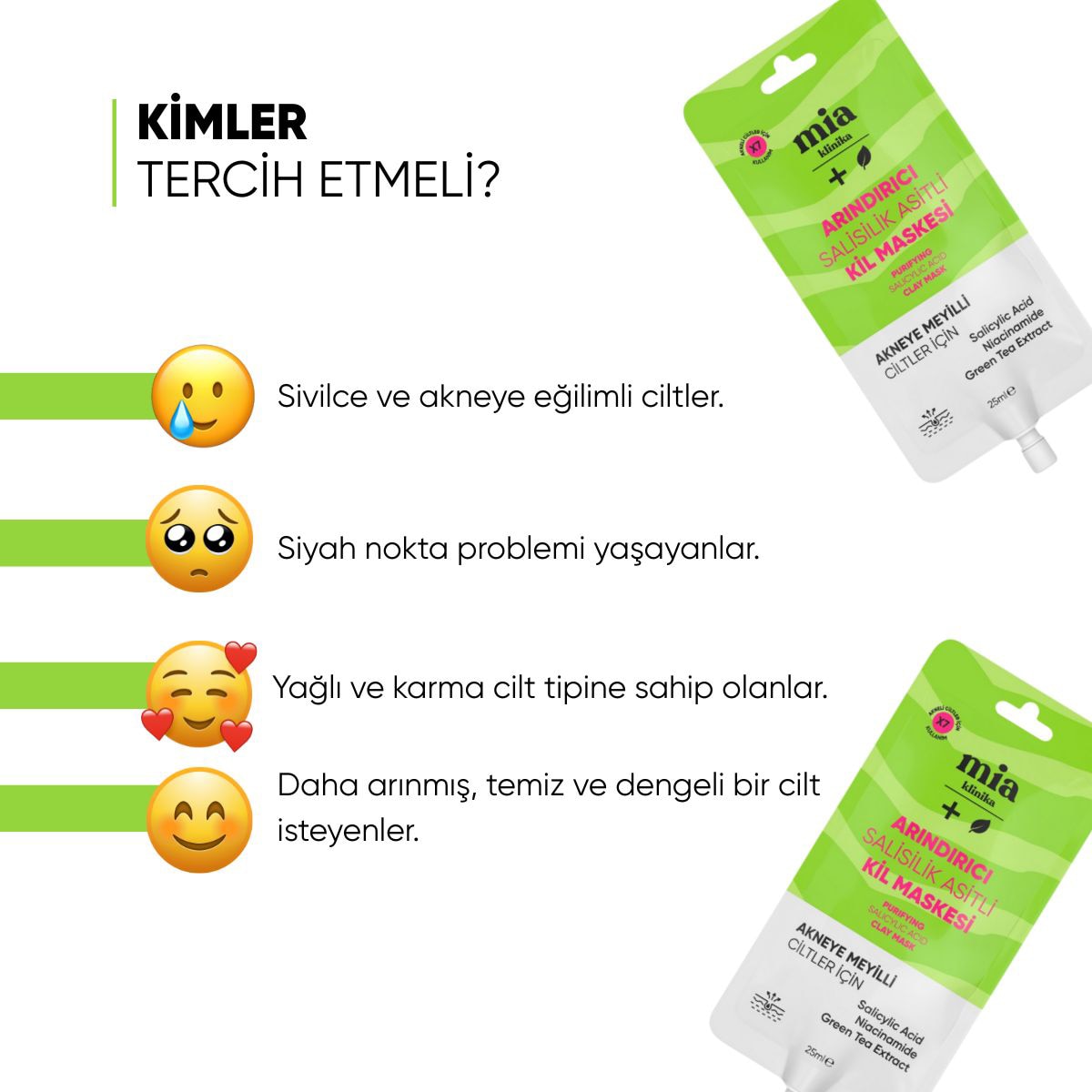 MIA KLINIKA Mia Klinika Sivilce Karşıtı Arındırıcı Salisilik