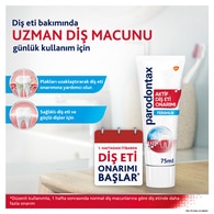  PARODONTAX PARODONTAX Parodontax Aktif Diş Eti Onarımı Ferahlık 75 ml  1 of 10 