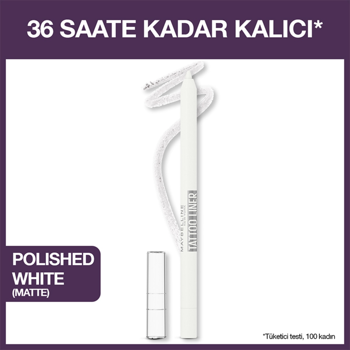  MAYBELLINE MAYBELLINE Maybelline New York Tattoo Liner Jel Göz Kalemi 970 Polishe  1 of 3 