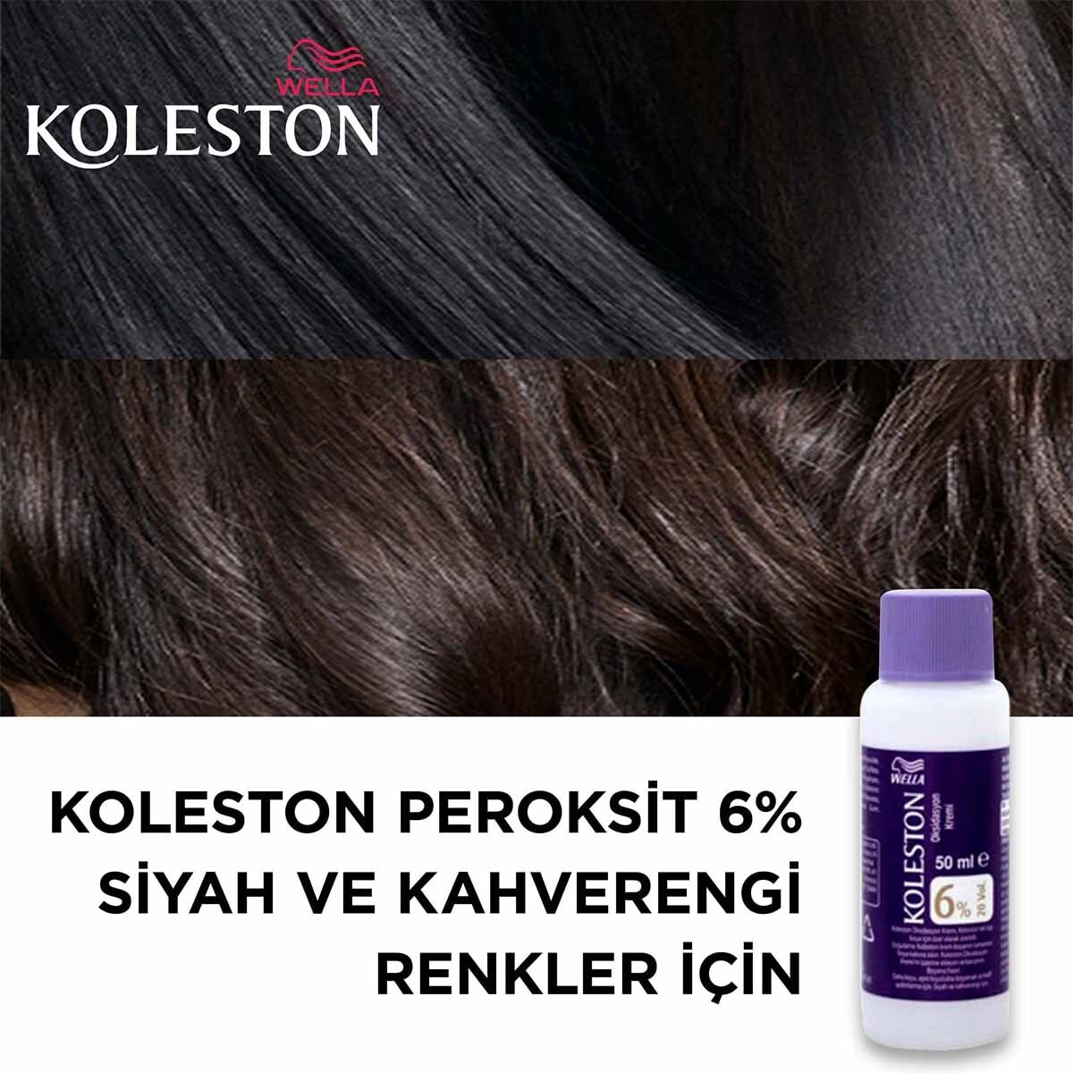  KOLESTON TÜP KOLESTON TÜP Wella Koleston Peroksit 6% Sıvı Oksidasyon Kremi  1 of 2 