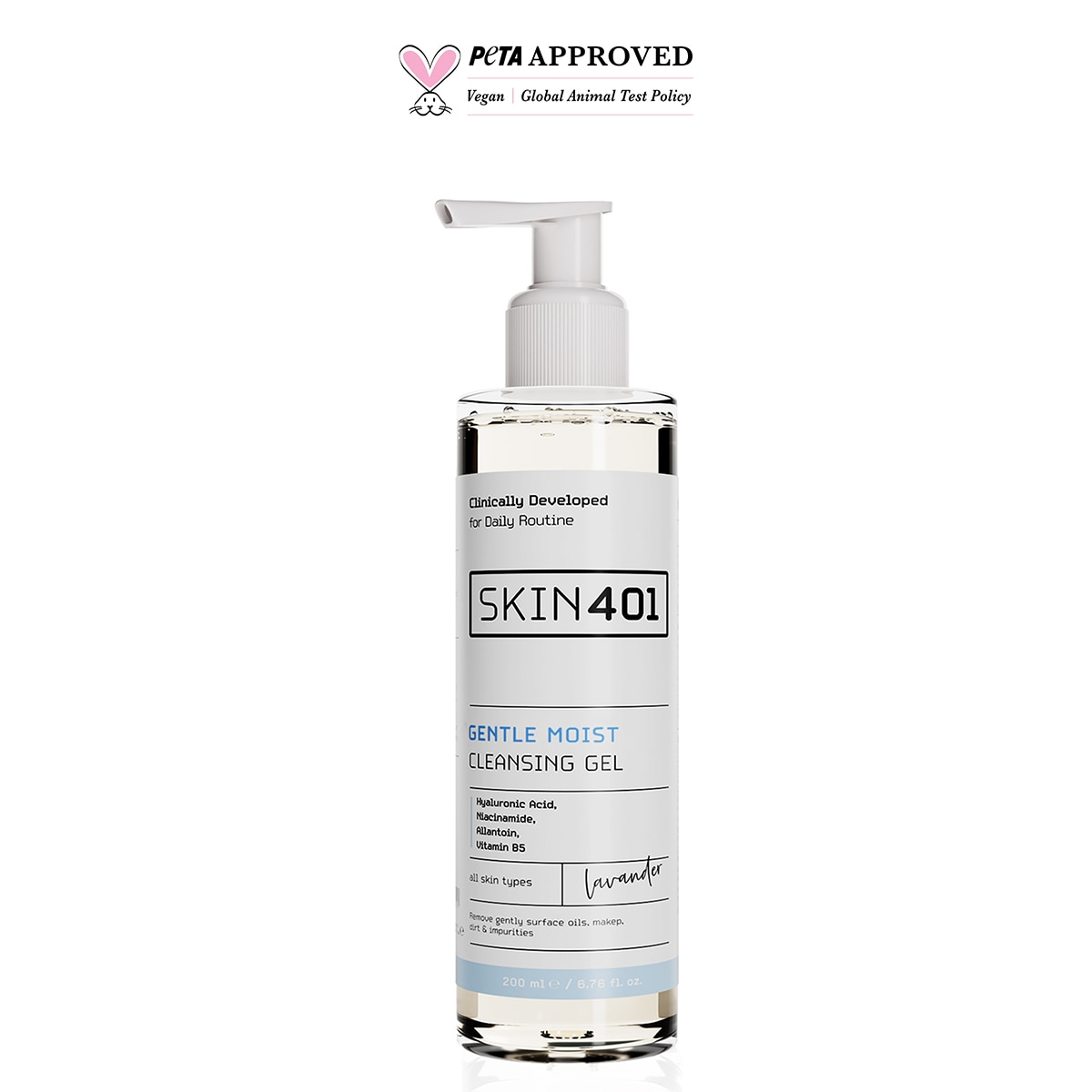 SKIN401 SKIN401 Skin401 Nemlendirici Yüz Temizleme Jeli 200 ml 1 of 4