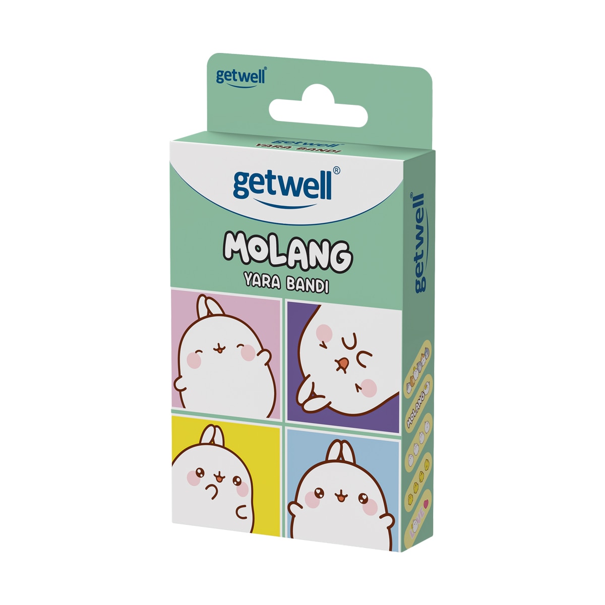 GETWELL GETWELL Getwell Yara Bandı Molang Yeşil 15 Adet 1 of 1