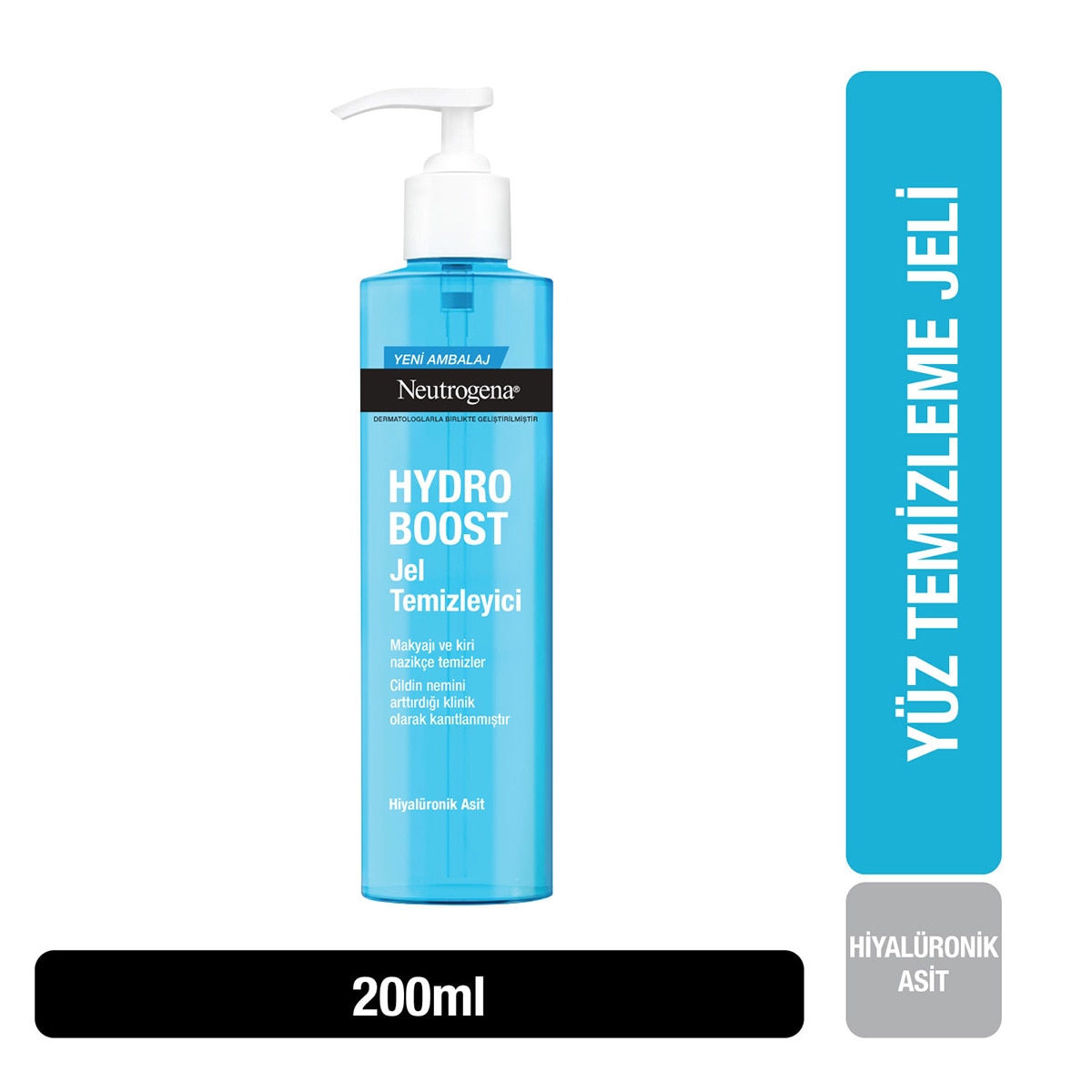 NEUTROGENA NEUTROGENA Neutrogena Hydro Boost Water Gel Temizleyici 200 ml 1 of 1 Neutrogena Hydro Boost Water Gel Temizleyici 200 ml