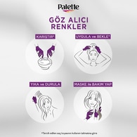 Palette Göz Alıcı Renkler Saç Boyası Koyu Sarı 8-0