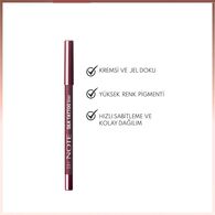 Note Silk Tattoo Göz Kalemi 04 Deep Wine