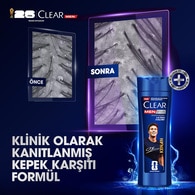 CLEAR CLEAR Clear Men Kepeğe Karşı Ultra Hacim Etkili Şampuan Legends Kenan Yıldız 350 ml 1 of 12
