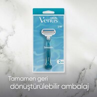 Gillette Venus Pembe Kadın Tıraş Makinesi Yedekli