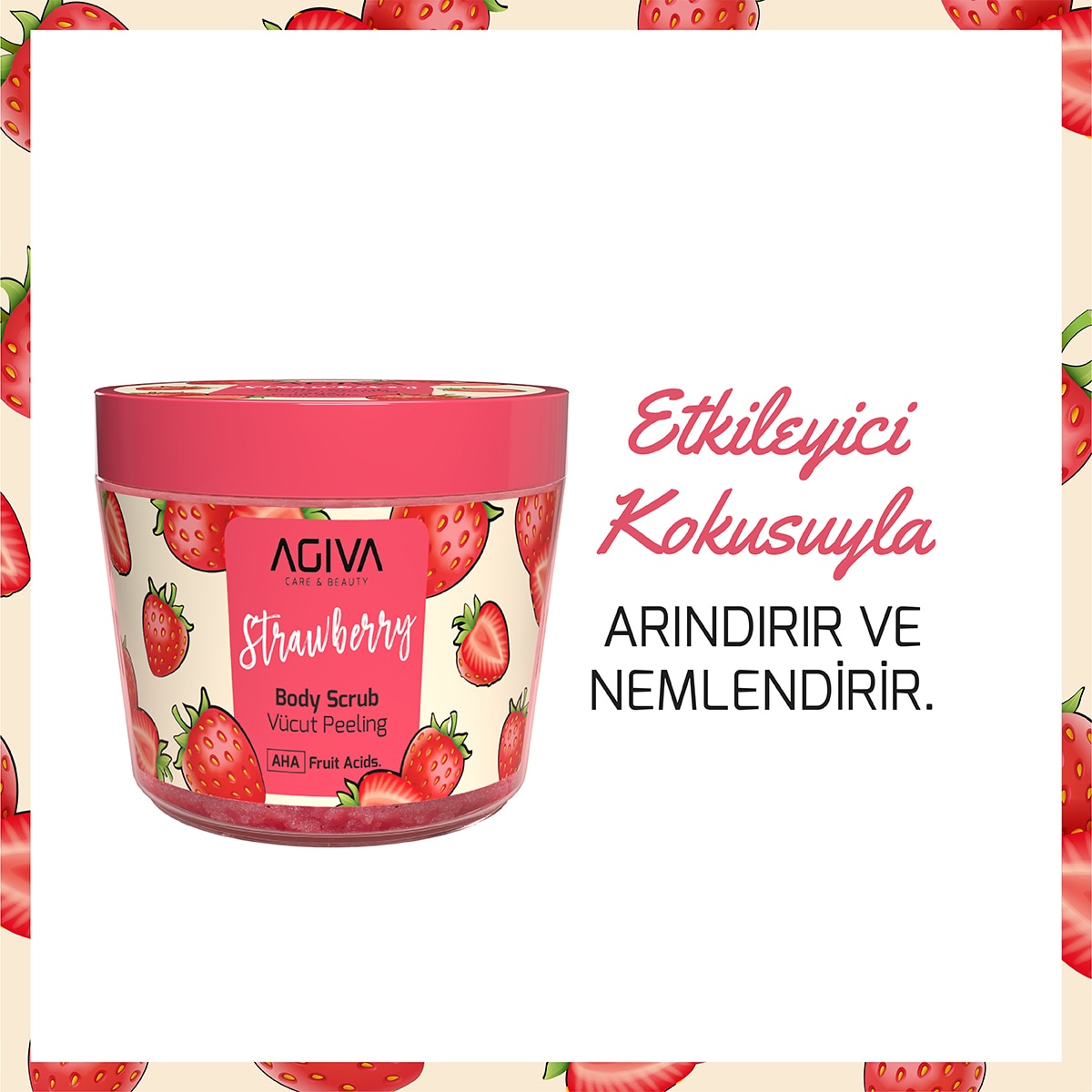 AGİVA EXC. AGİVA EXC. AGİVA AHA ÇİLEK VCT PEELING 300ML 1 of 3