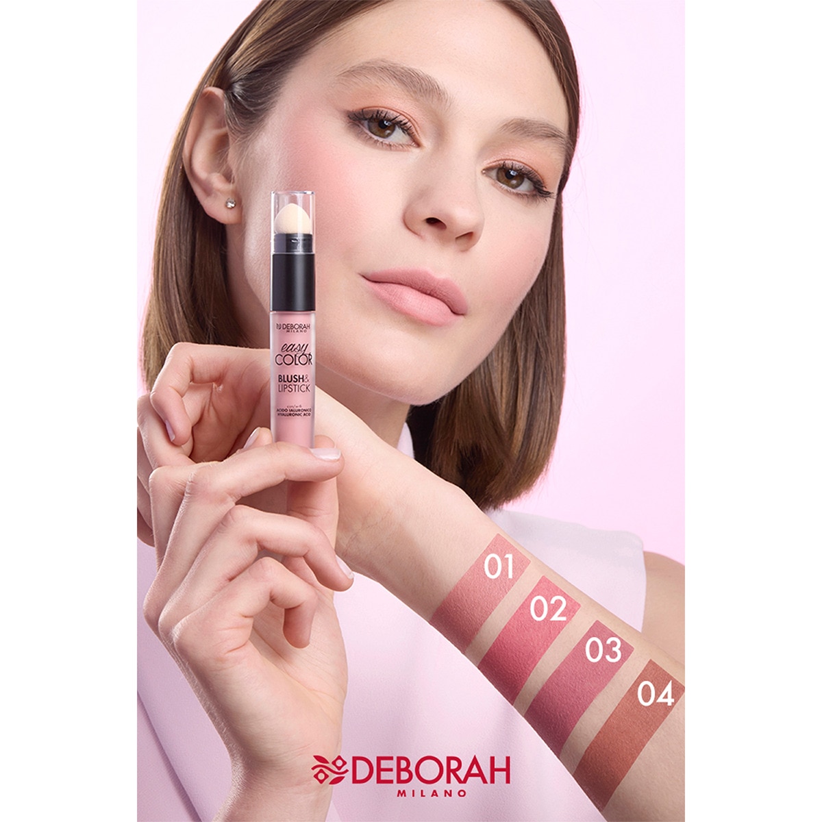 DEBORAH DEBORAH Deborah Easy Color Allık&Lip Hyaluronik Asit No: 01 1 of 4