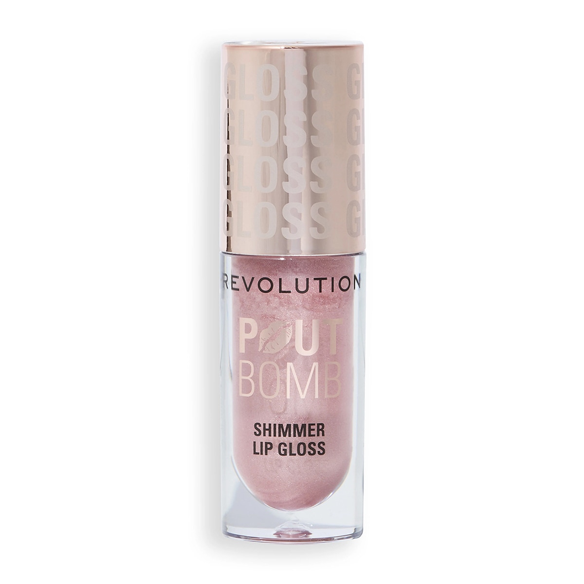 REVOLUTION REVOLUTION REVOLUTION SHIMMER BOMB GLOSS SHINE PINK  1 of 3