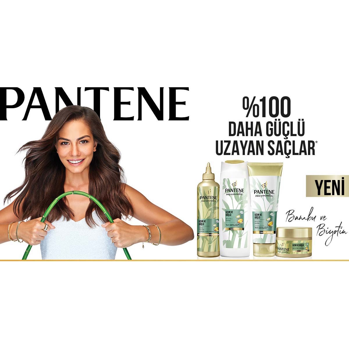  PANTENE PANTENE Pantene Bambu ve Biotinli Saç Kremi 275 ml  1 of 11 