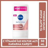 Nivea Kadın Stick Deodorant Derma Control Clinical 50 ml C Vitamini ile Koltuk Altı Kararma Karşıtı