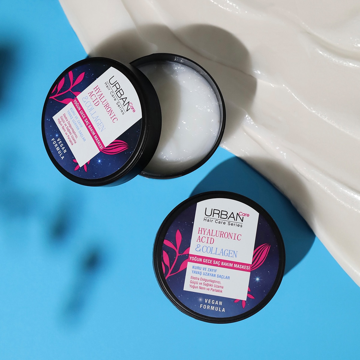 URBAN CARE URBAN CARE Urban Care Hyaluronik Asit ve Kolajen Yoğun Gece Saç Bakım Maskesi 230 ml 1 of 8