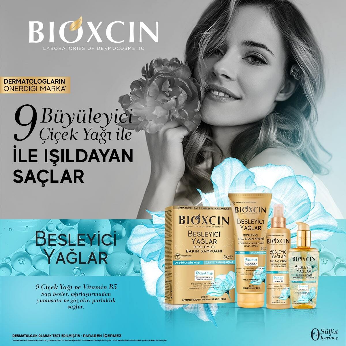  BIOXCIN BIOXCIN Bioxcin Saç Bakım Yağı Besleyici Yağlar 100 ml  1 of 8 