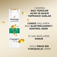 Pantene Şampuan 3'ü 1 Arada Güç ve Parlaklık 400 ml