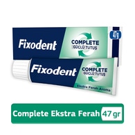  FIXODENT FIXODENT Fixodent Complete Extra Ferah Protez Yapıştırıcı 47 g 