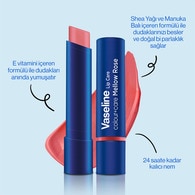 VASELINE VASELINE Vaseline Renkli Dudak Bakım Balmı Mel Rose 3 g 1 of 9
