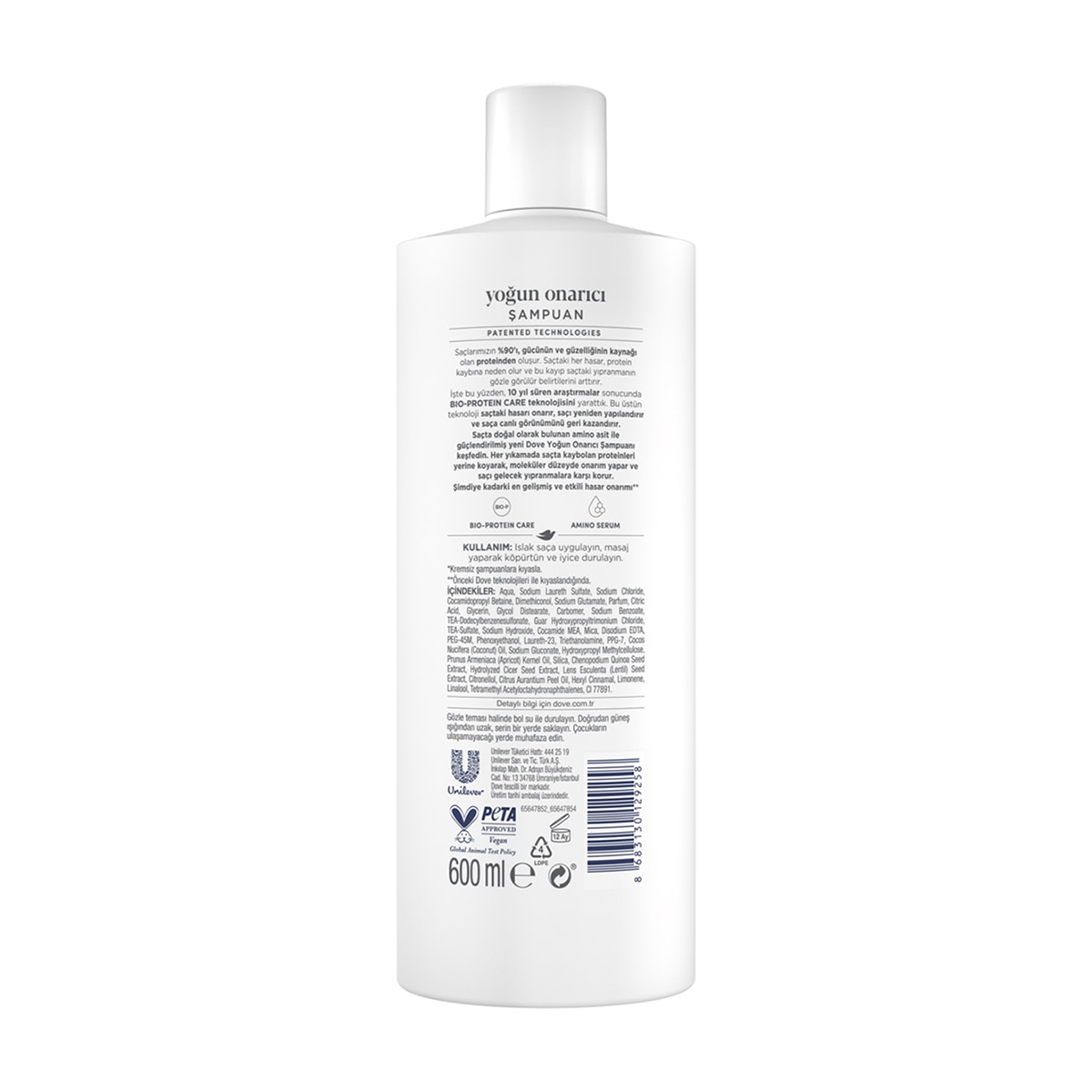 DOVE DOVE Dove Şampuan Yoğun Onarıcı 600 ml 1 of 12