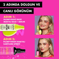 Nyx Professional Makeup Plump Right Back Makyaj Bazı + Serum