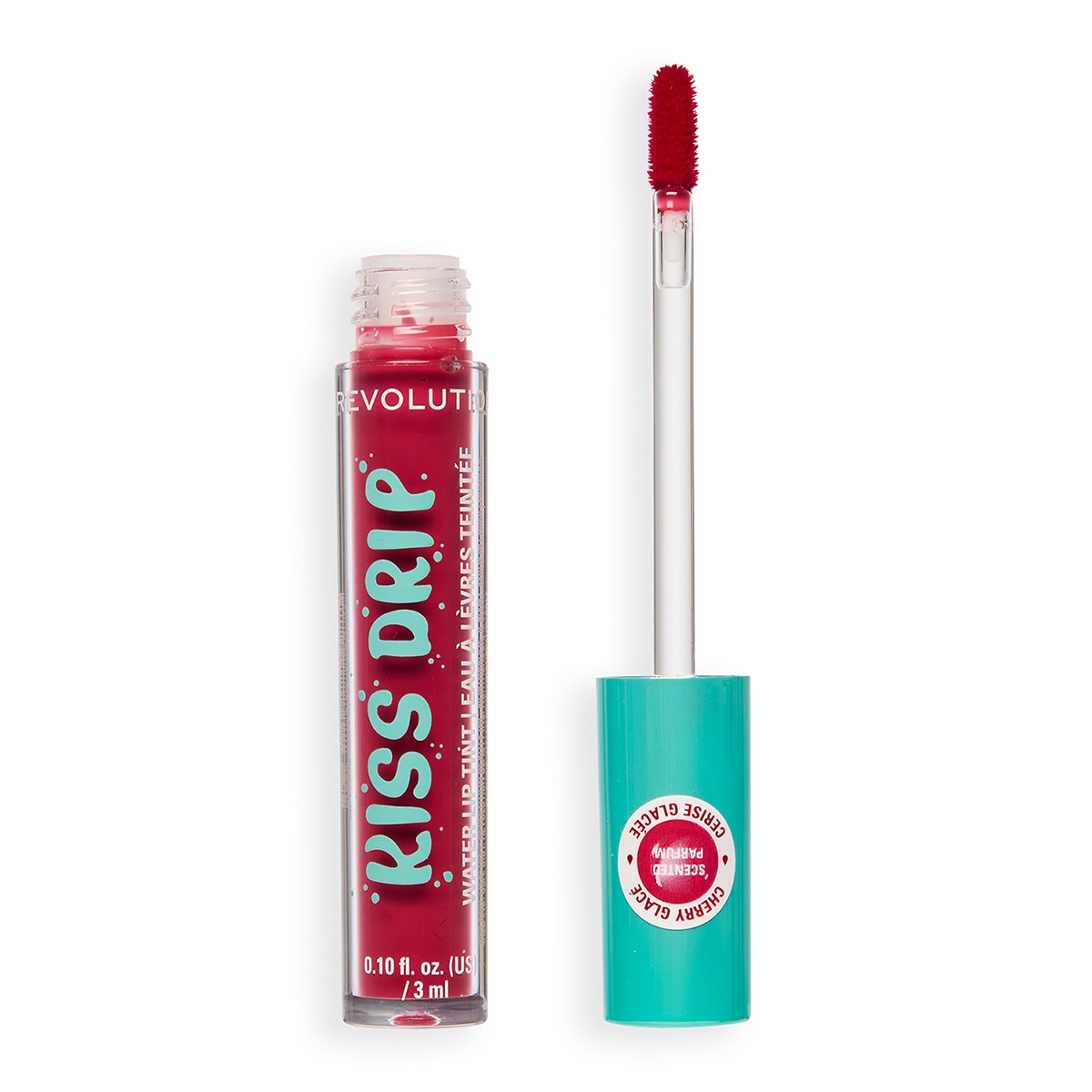 REVOLUTION REVOLUTION Revolution Kiss Drip Su Bazlı Dudak Tint Vişne 1 of 3