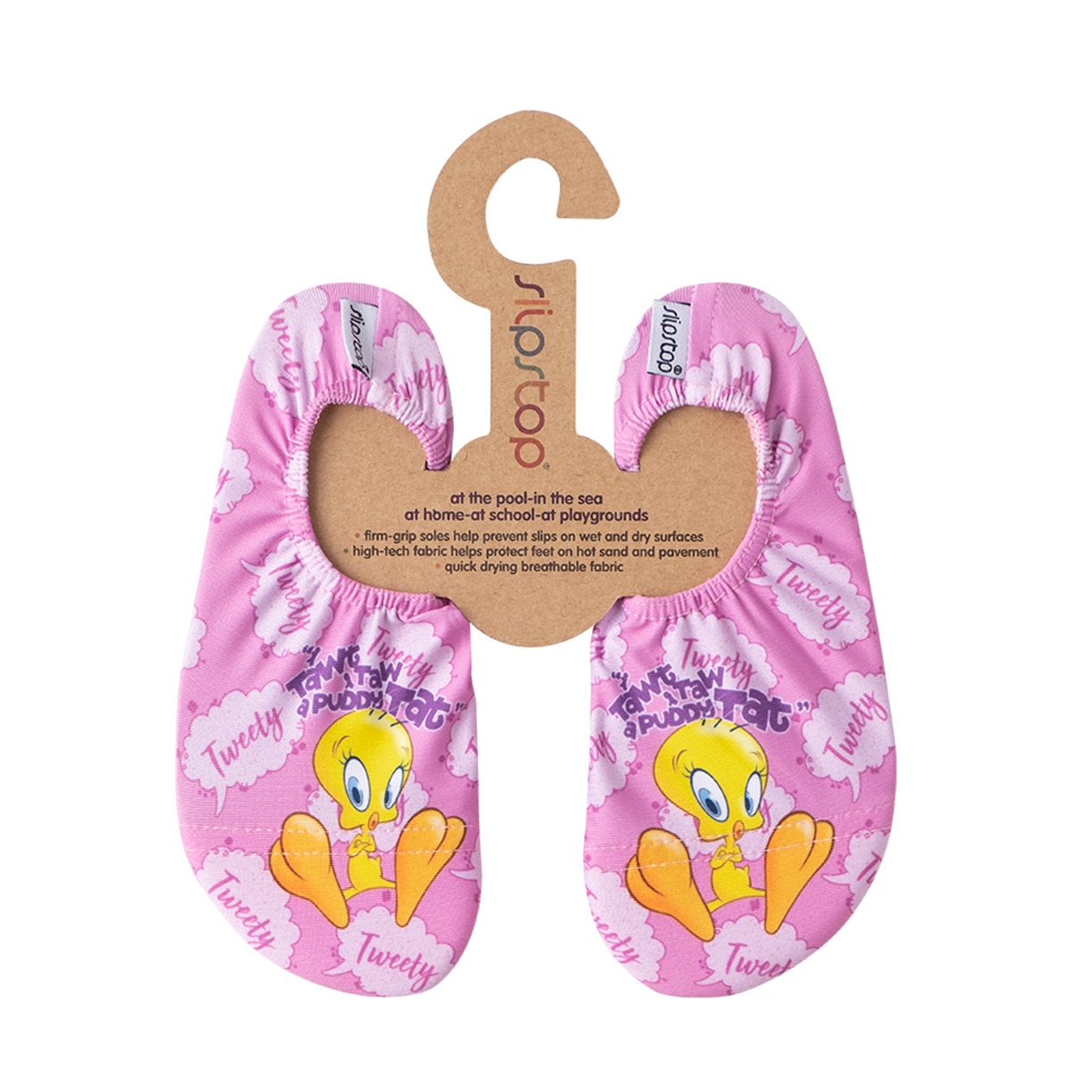 SLIPSTOP SLIPSTOP Slipstop 30-32 Numara Kız Çocuk Kaydırmaz Ayakkabı Tweety 1 of 1