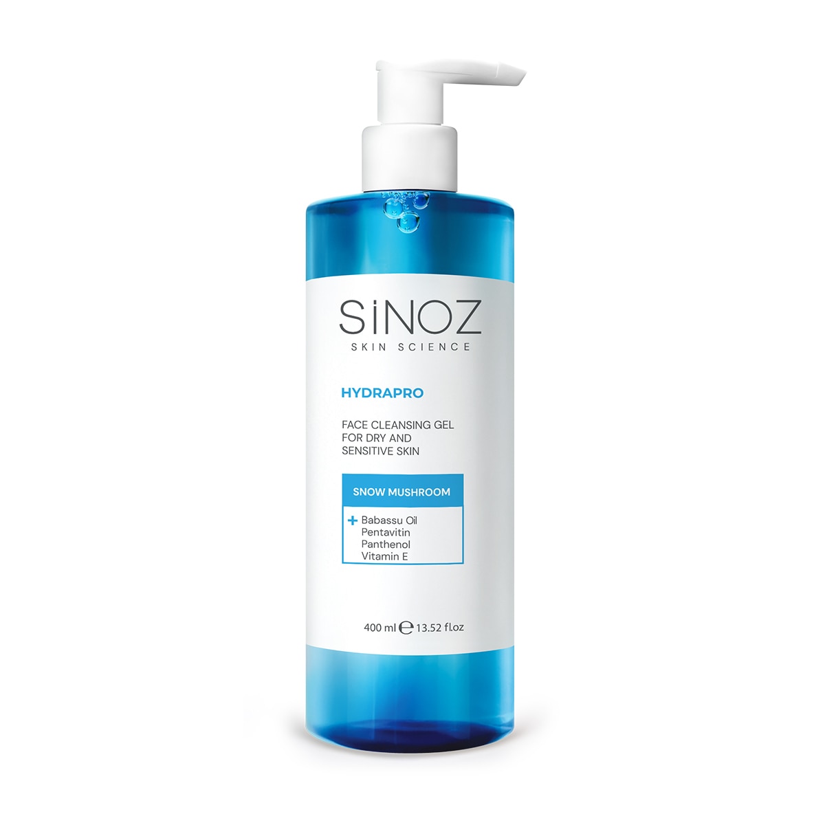 SİNOZ SINOZ Sinoz Kuru ve Hassas Ciltler Yüz Temizleme Jeli 400 ml 1 of 6