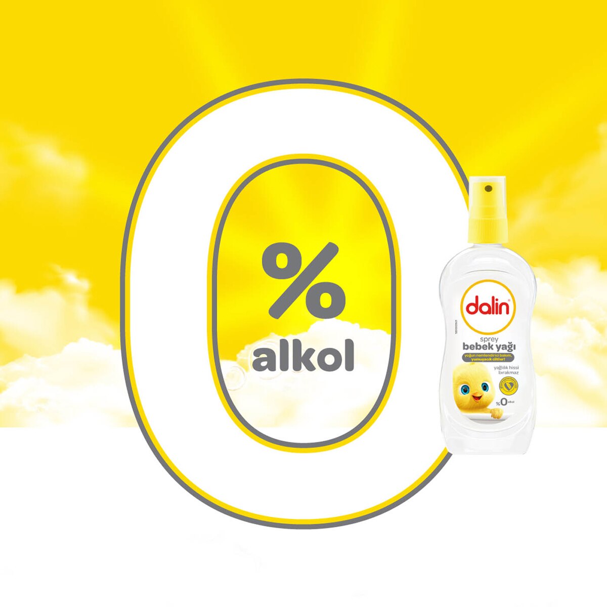  DALİN DALİN Dalin Light Oil Spreyli Bebek Yağı 200 ml  1 of 7 