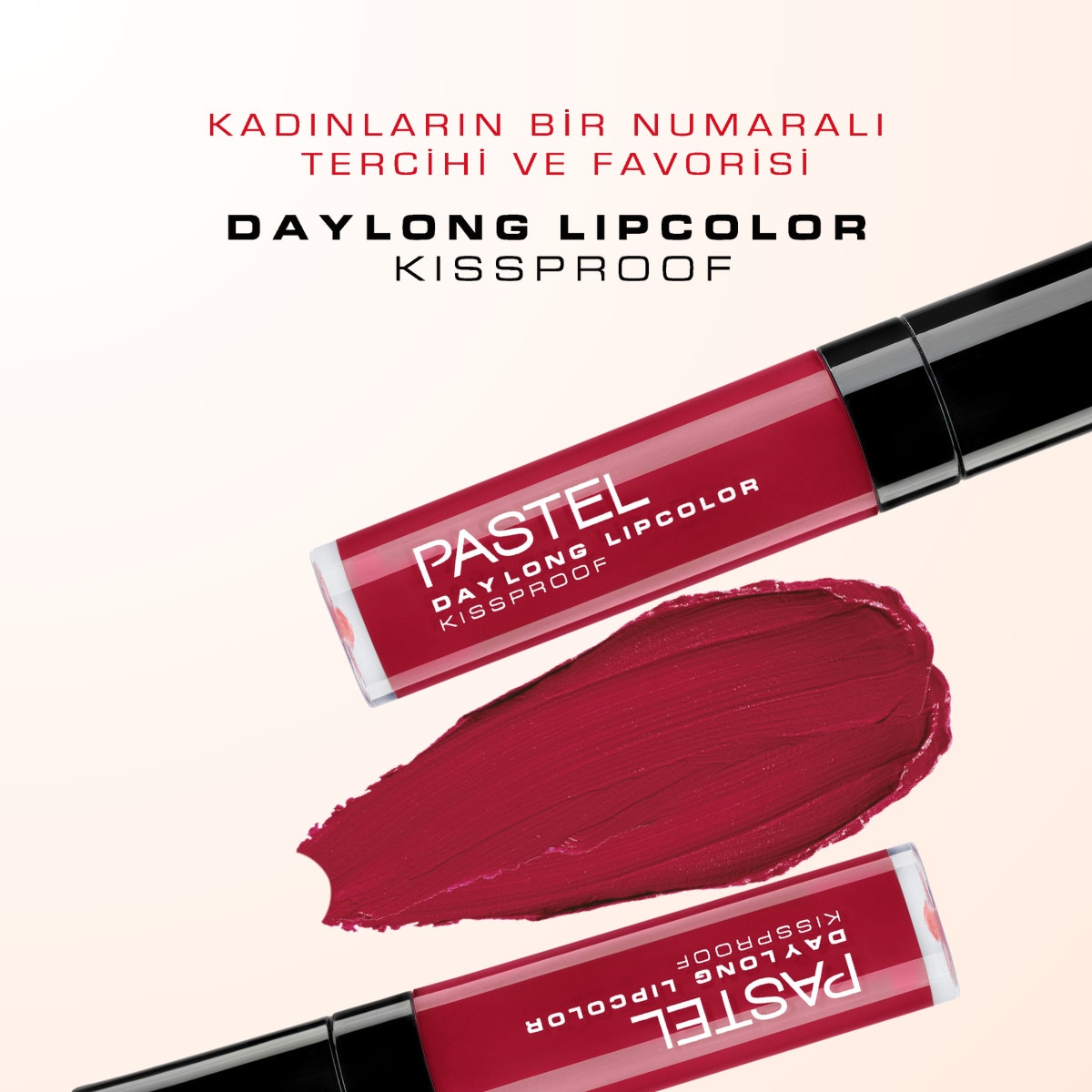  PASTEL PASTEL Pastel Day Long Lipcolor Likit Ruj No: 48  1 of 6 