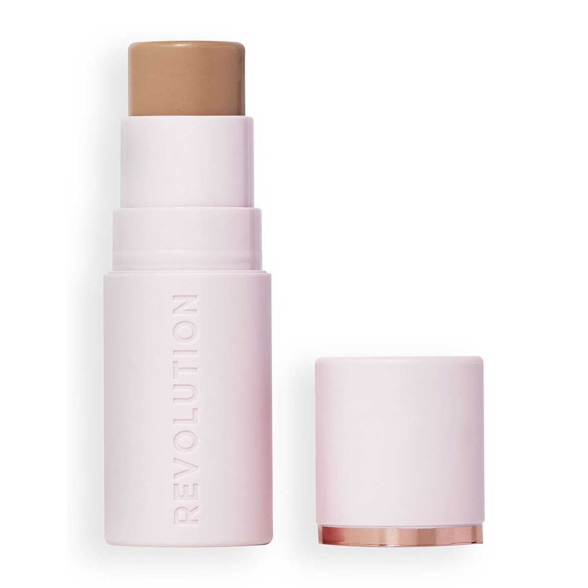  REVOLUTION REVOLUTION Revolution Skin Silk Stick Bronzer Stick Fair Sand  1 of 4 