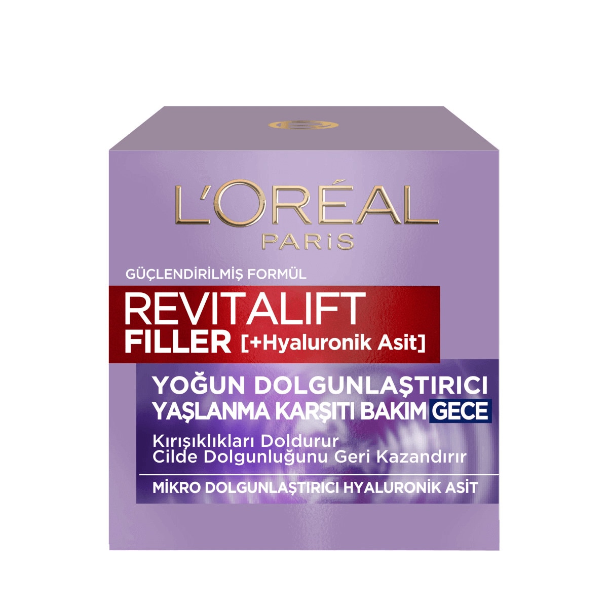  LOREAL PARIS LOREAL PARIS L'Oreal Paris Revitalift Filler Gece Kremi 50 ml  1 of 4 