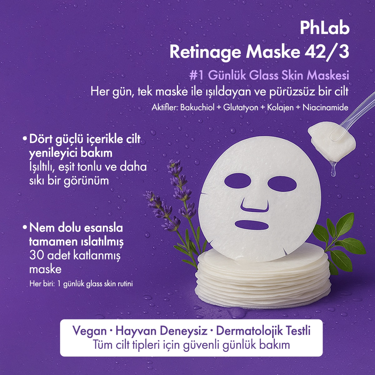  PH LAB PH LAB Ph Lab Retinage 30'lu Maske 360 ml  1 of 7 