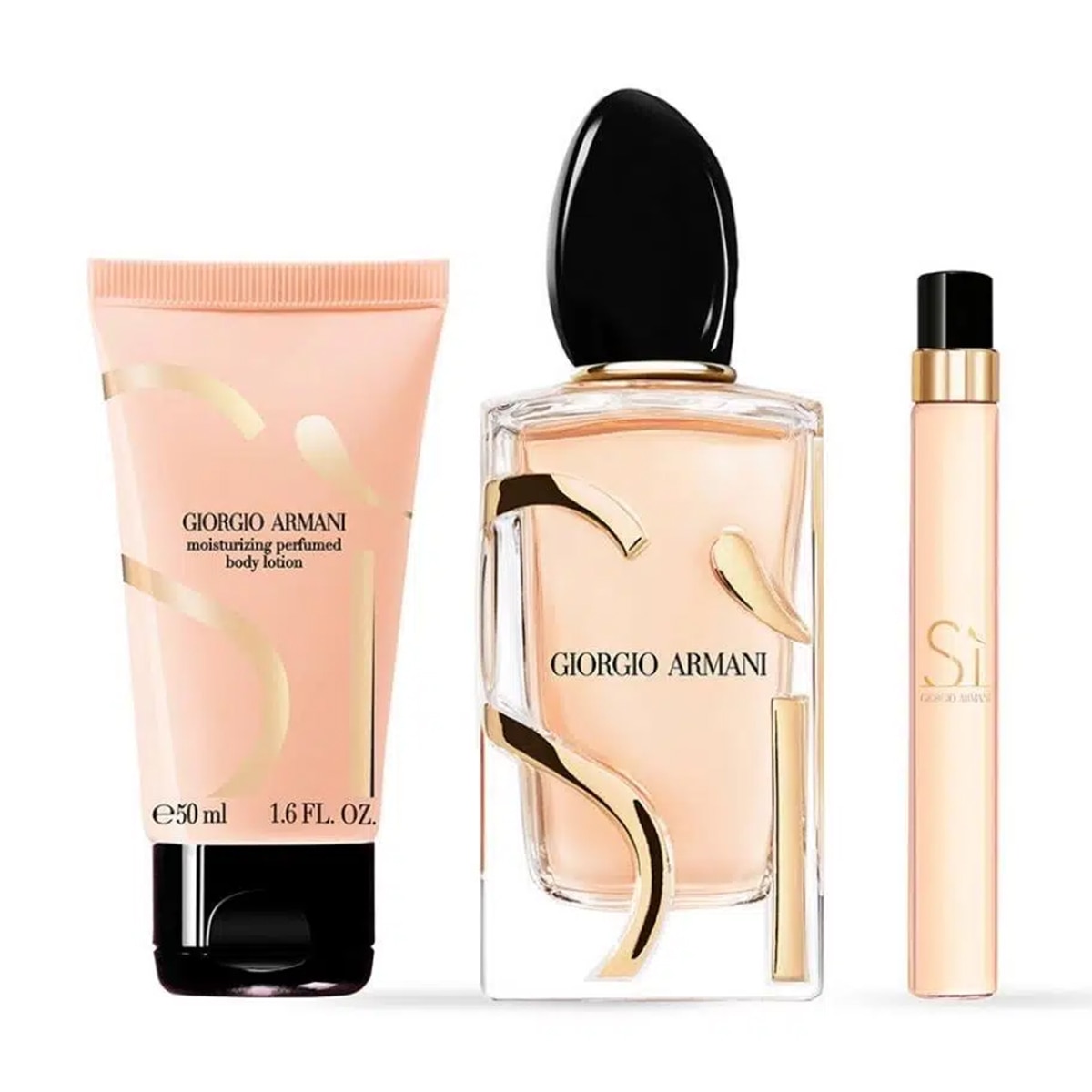 G ARMANI G ARMANI Giorgio Armani Si Kadın Parfüm Seti EDP 100 ml + 10 ml + Vücut Losyonu 50 ml 1 of 2