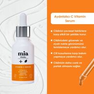 Mia Klinika Aydınlatıcı C Vitamin Serum Gözenek Siyah Nokta ve Sivilce Karşıtı 30 ml