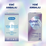 Durex Yok Ötesi Ultra Kaygan İnce Prezervatif 10'lu