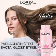  ELSEVE ELSEVE L'Oreal Paris Elseve Glycolic Gloss Parlaklık Veren Bakım Şampuanı 300 ml  1 of 9 