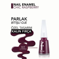 Flormar Nail Enamel Yoğun Pigmentli Parlak Oje No: 517