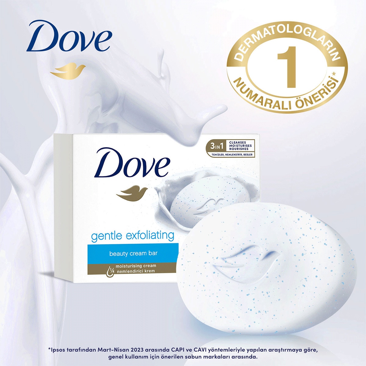 DOVE DOVE Dove Beauty Cream Bar Gentle Exfoliating Nemlendirici Krem 90 g 1 of 7