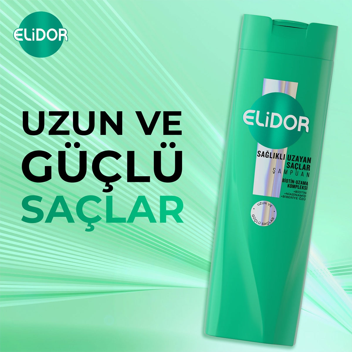  ELİDOR ELİDOR Elidor Saç Bakım Şampuanı Sağlıklı Uzayan Saçlar 400 ml  1 of 7 