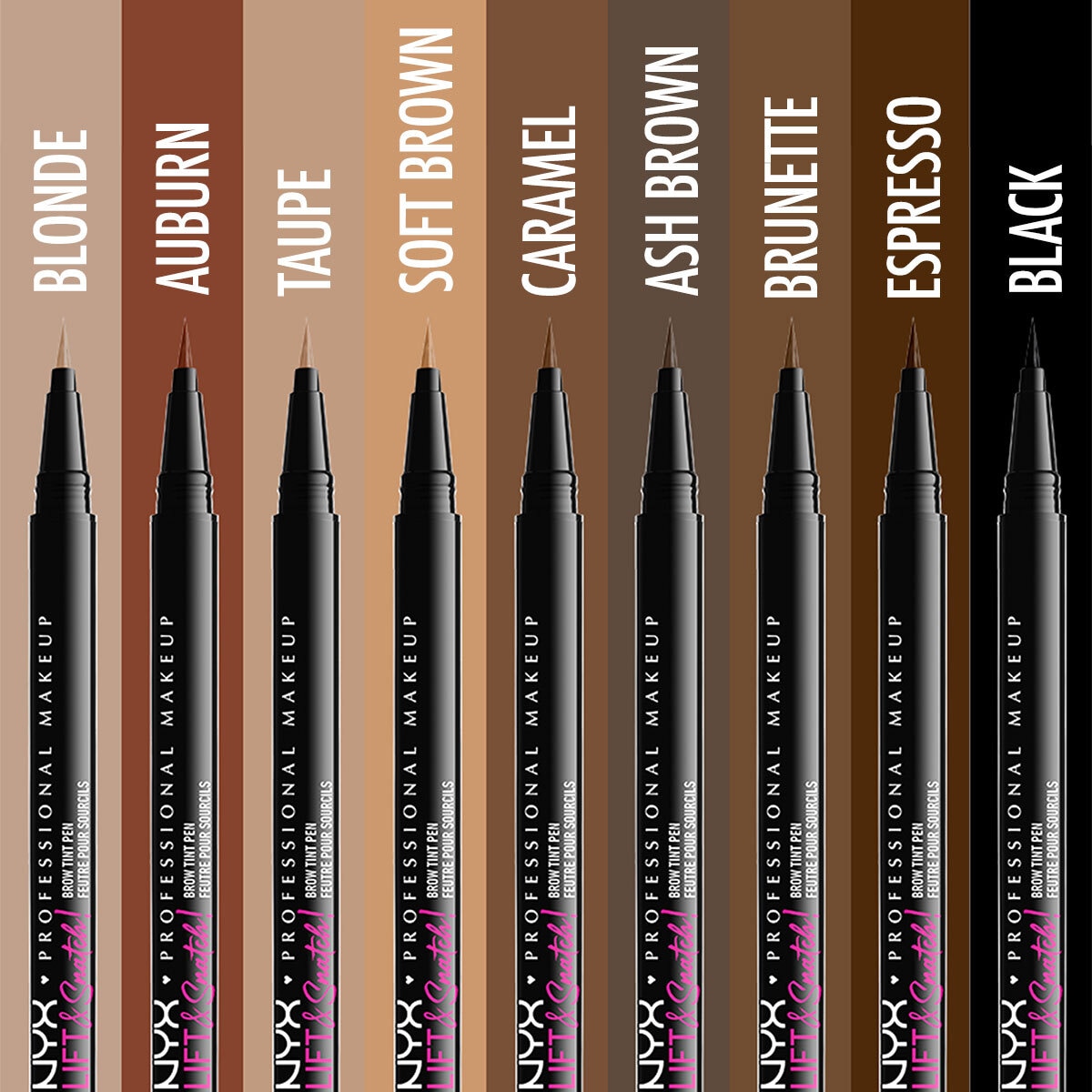 NYX NYX Nyx Professional Makeup Lift and Snatch Kaş Kalemi Pen Taupe 1 of 8