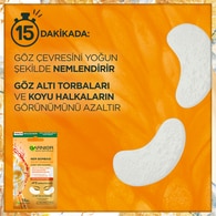 Garnier Nem Bombası Kağıt Göz Maskesi Portakallı 1 Adet