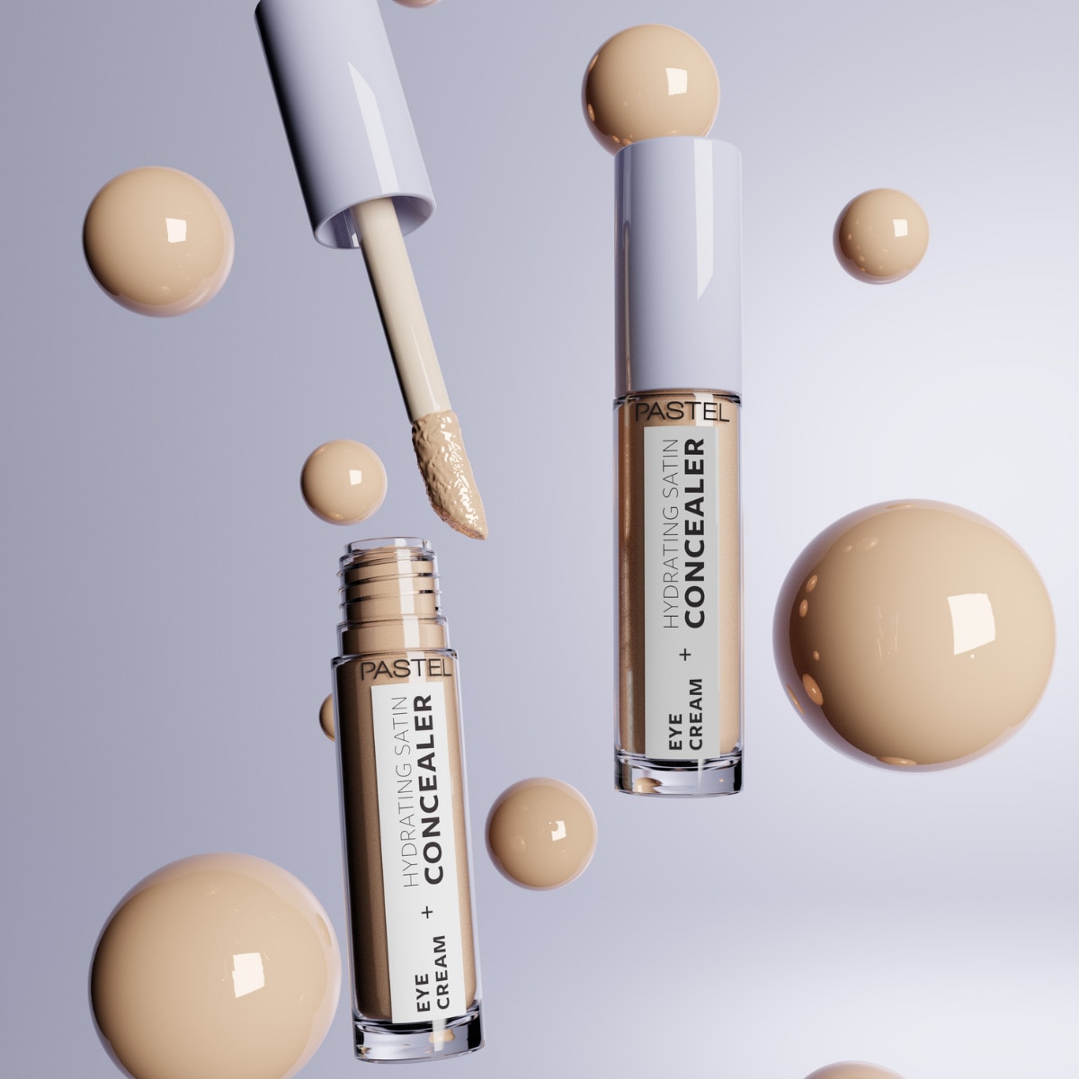 PASTEL PASTEL Pastel Make Up To Skin Care Hydrating Göz Altı Kapatıcısı ve Göz Kremi 62 Ivory 1 of 10