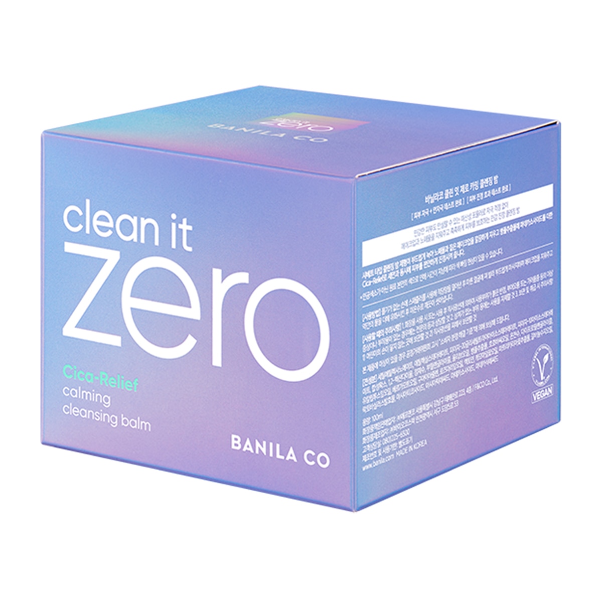  BANILA CO BANILA CO Banila Co Clean It Zero Yağ Bazlı Yüz Temizleyici Balm Yatıştırıcı Cica 100 ml  1 of 6 