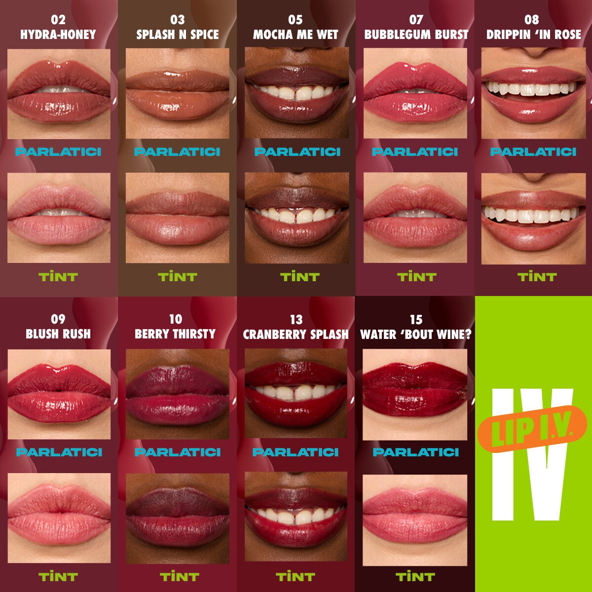 NYX NYX Nyx Professional Makeup Lip I.V. Vitamin İçeren Parlatıcı + Tint 10 Berry Thirsty 1 of 8