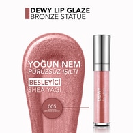 Flormar Dewy Lip Glaze Nemlendirici Dudak Parlatıcısı No: 005 Bronze Statue