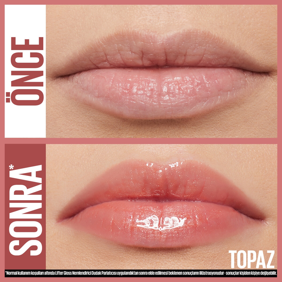  MAYBELLINE MAYBELLINE Maybelline New York Lifter Gloss Nemlendirici Dudak Parlatıcısı 009 Topaz  1 of 12 