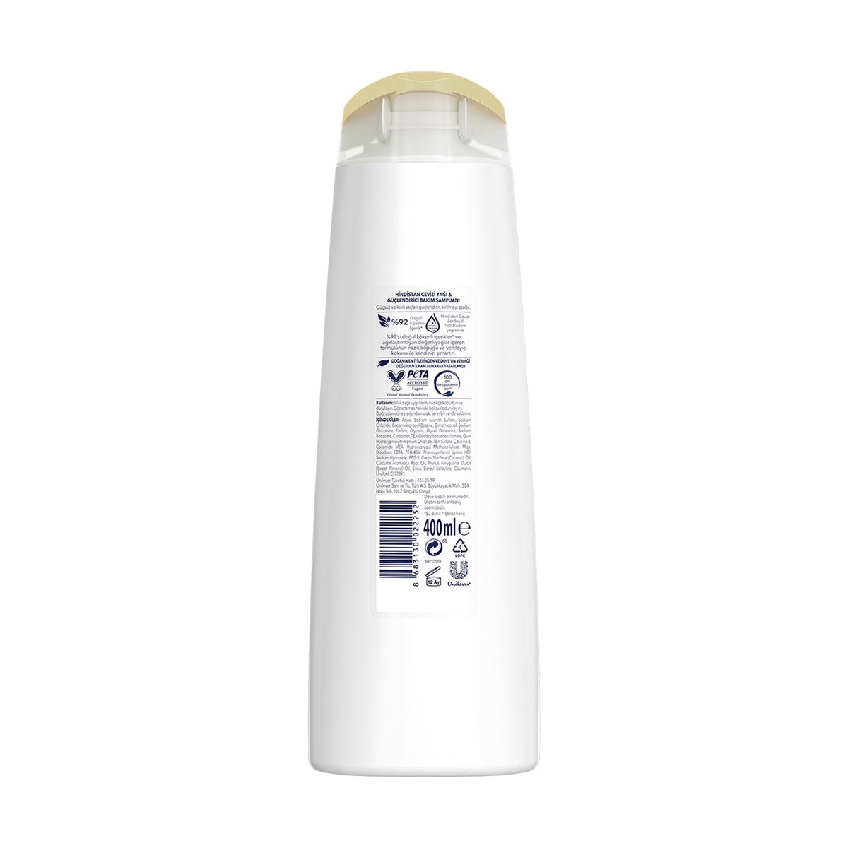  DOVE DOVE Dove Güçlendirici Bakım Saç Bakım Şampanı 400 ml  1 of 7 