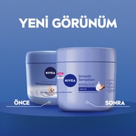 Nivea Smooth Sensation El ve Vücut Bakım Kremi 400 ml 48 Saat Nemlendirici