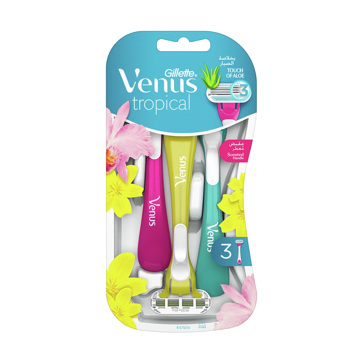 GILLETTE VENUS EXC. GILLETTE VENUS EXC. Gillette Venus Tropical Kullan At Tıraş Bıçağı 3 Adet 1 of 6