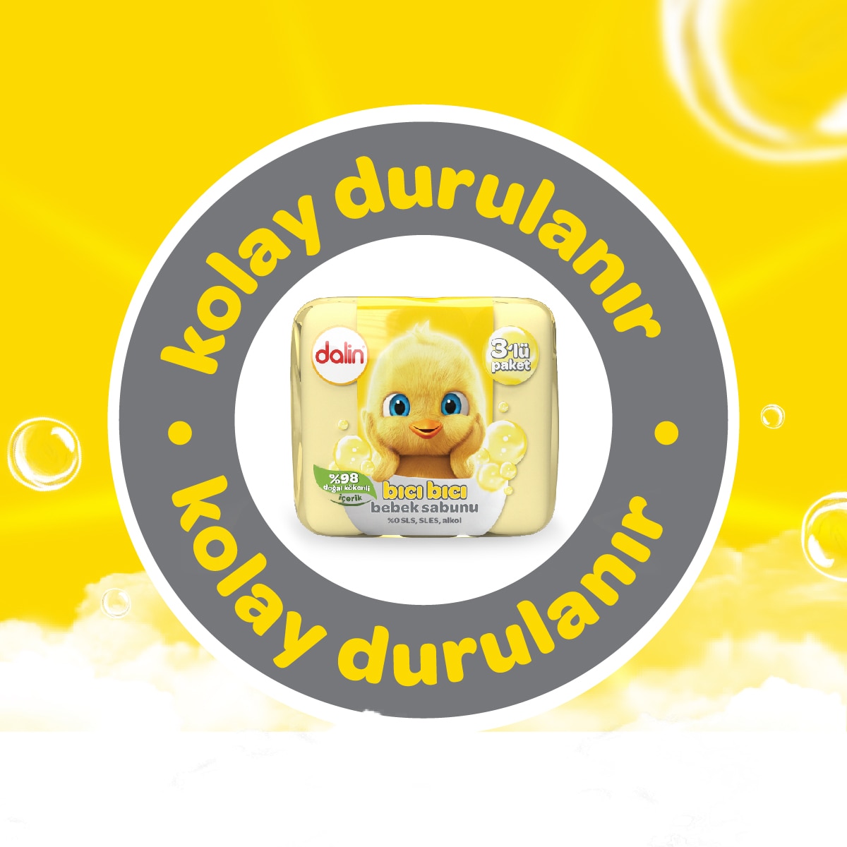  DALİN DALİN Dalin Klasik Katı Sabun 3x75 g  1 of 6 