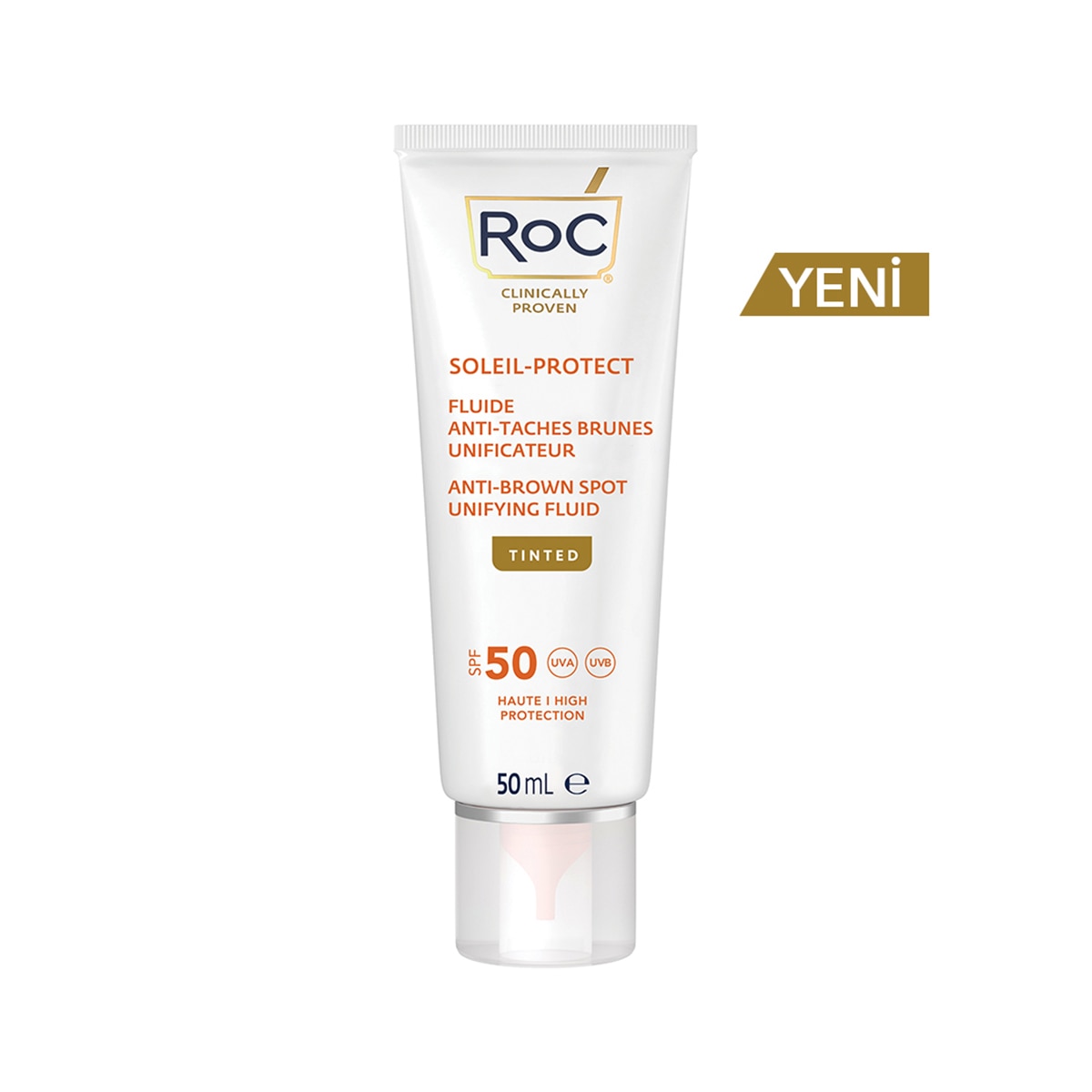  ROC ROC ROC TON EŞİT. LEKE KARŞITI GÜNEŞ KREMİ SPF50 50 ML  1 of 3 